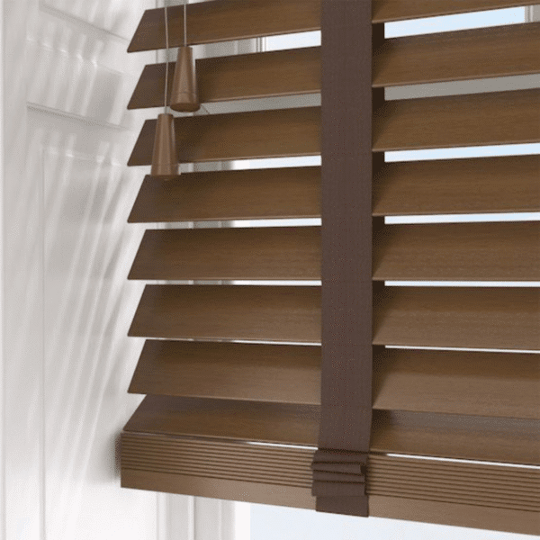 wooden blinds