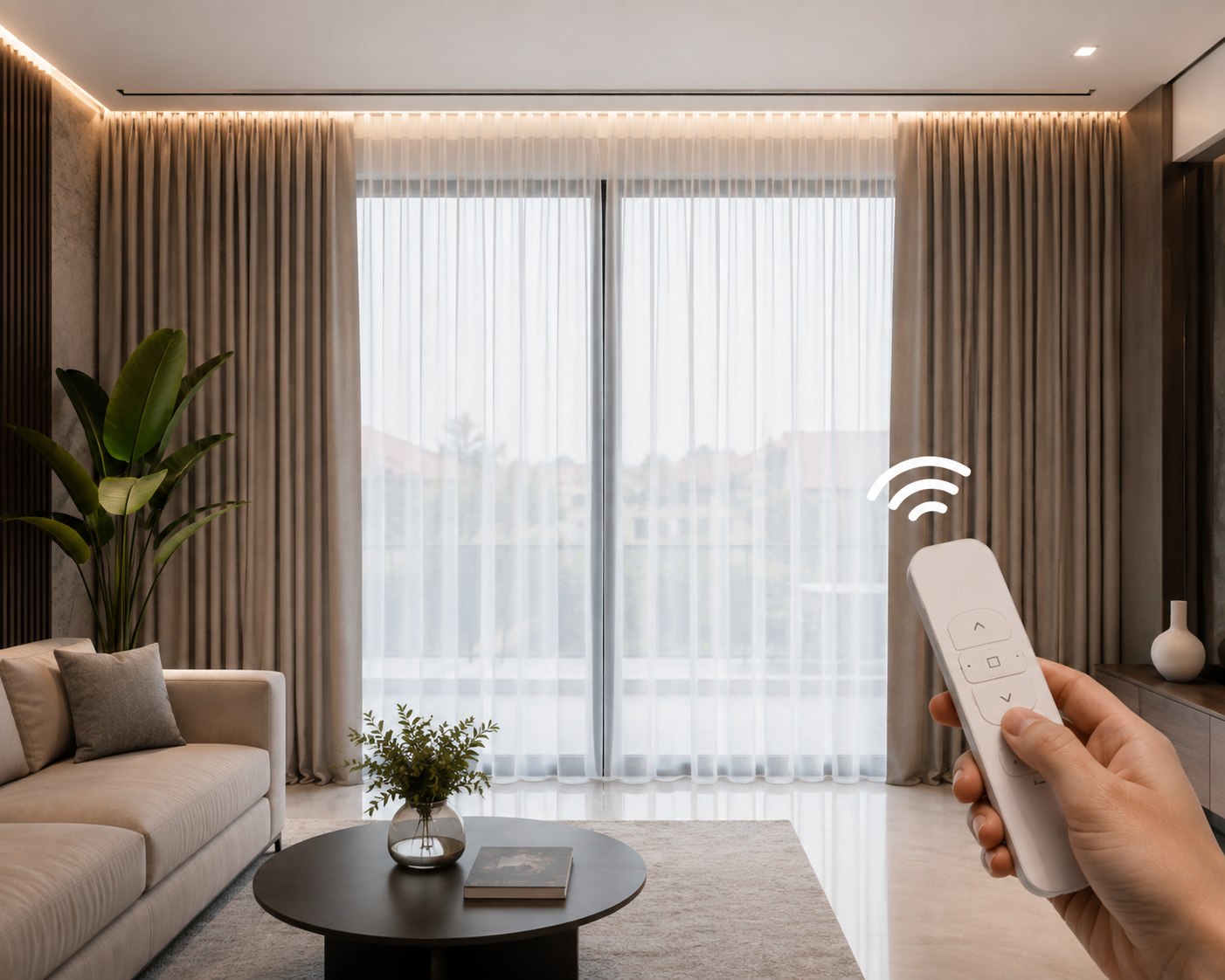 Motorised Curtains
